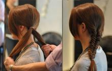 Žingsnis po žingsnio instrukcijos, kaip daryti šukuosenas su elastinėmis juostomis ilgiems plaukams